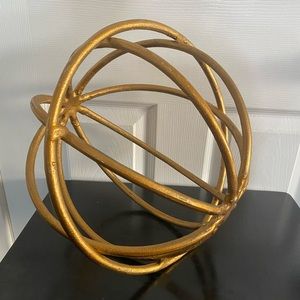 Gold Round Home Accent Decor